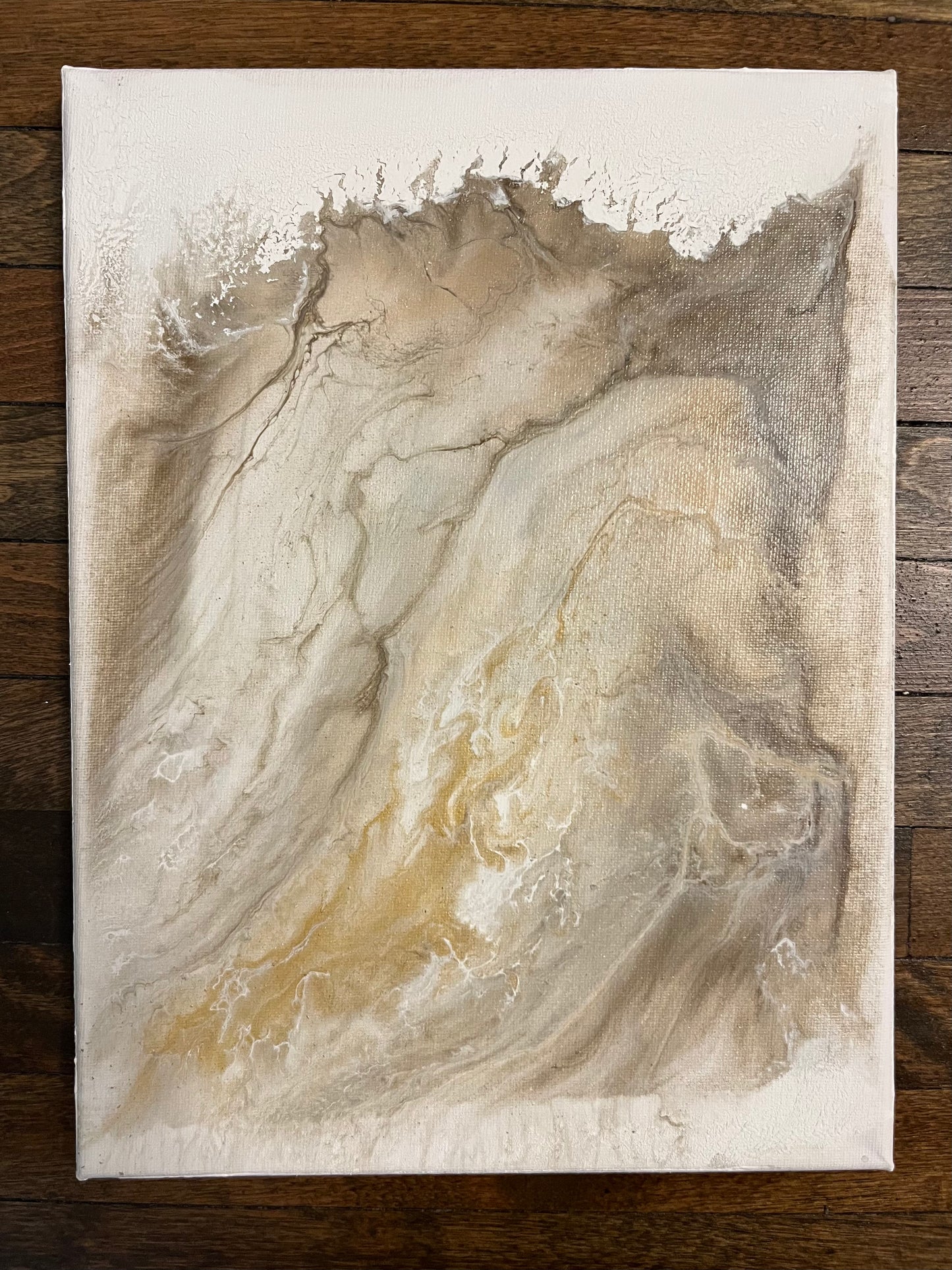 Sand #1 – ORIGINAL Acrylic Pouring Painting
