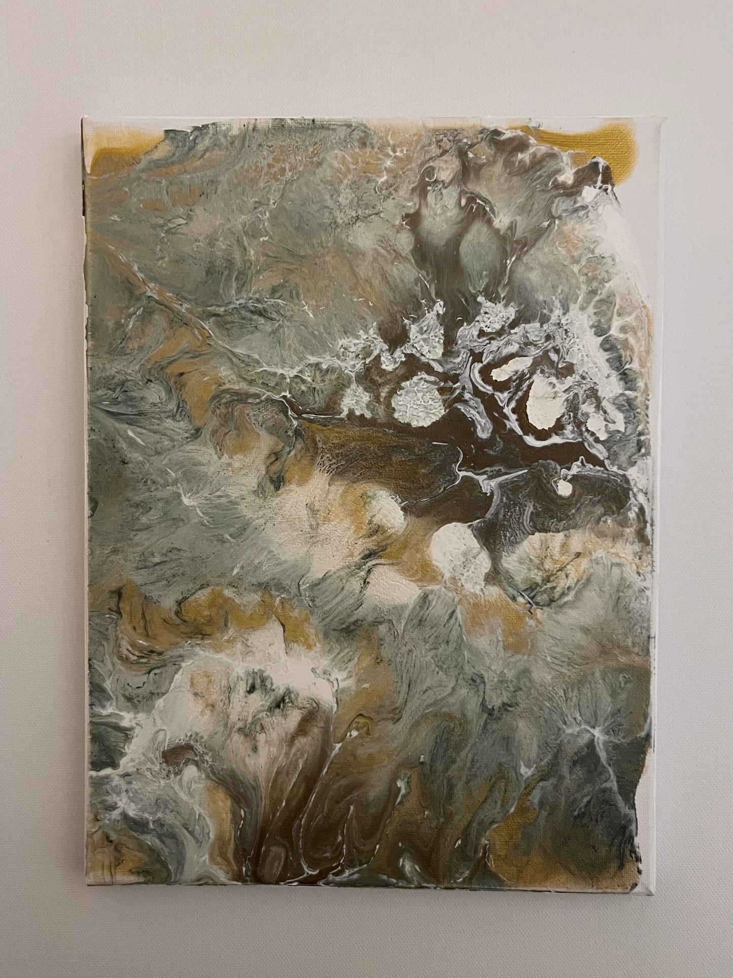 Earth #2 – ORIGINAL Acrylic Pouring Painting