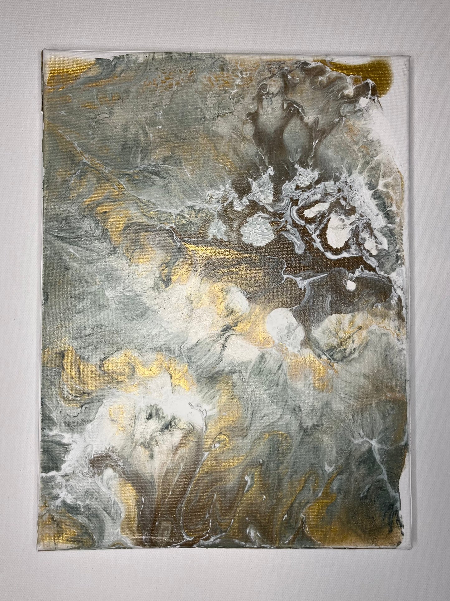 Earth #2 – ORIGINAL Acrylic Pouring Painting