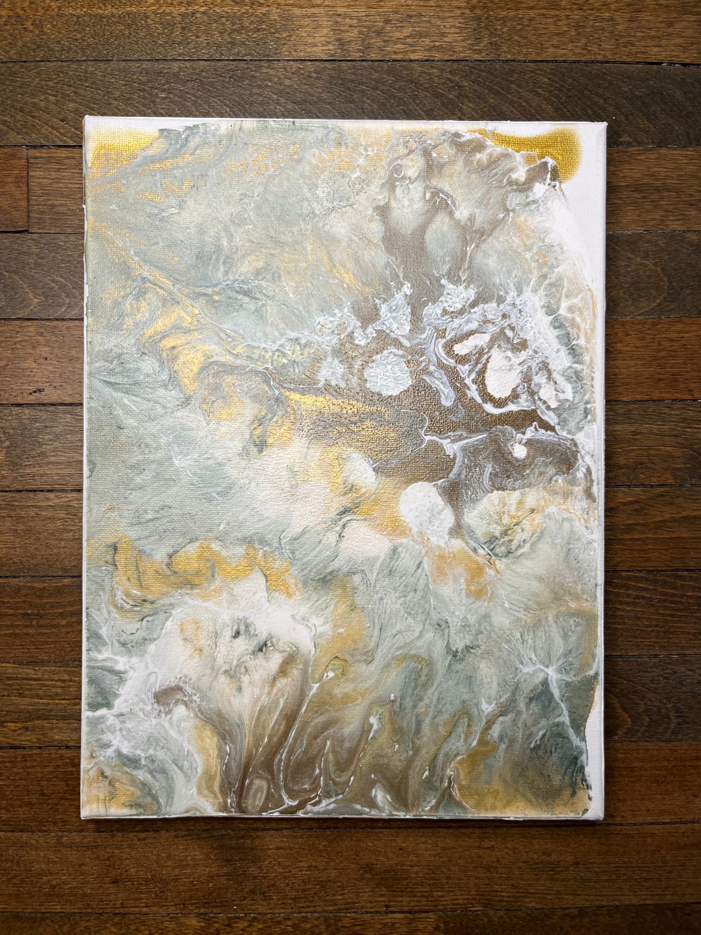 Earth #2 – ORIGINAL Acrylic Pouring Painting