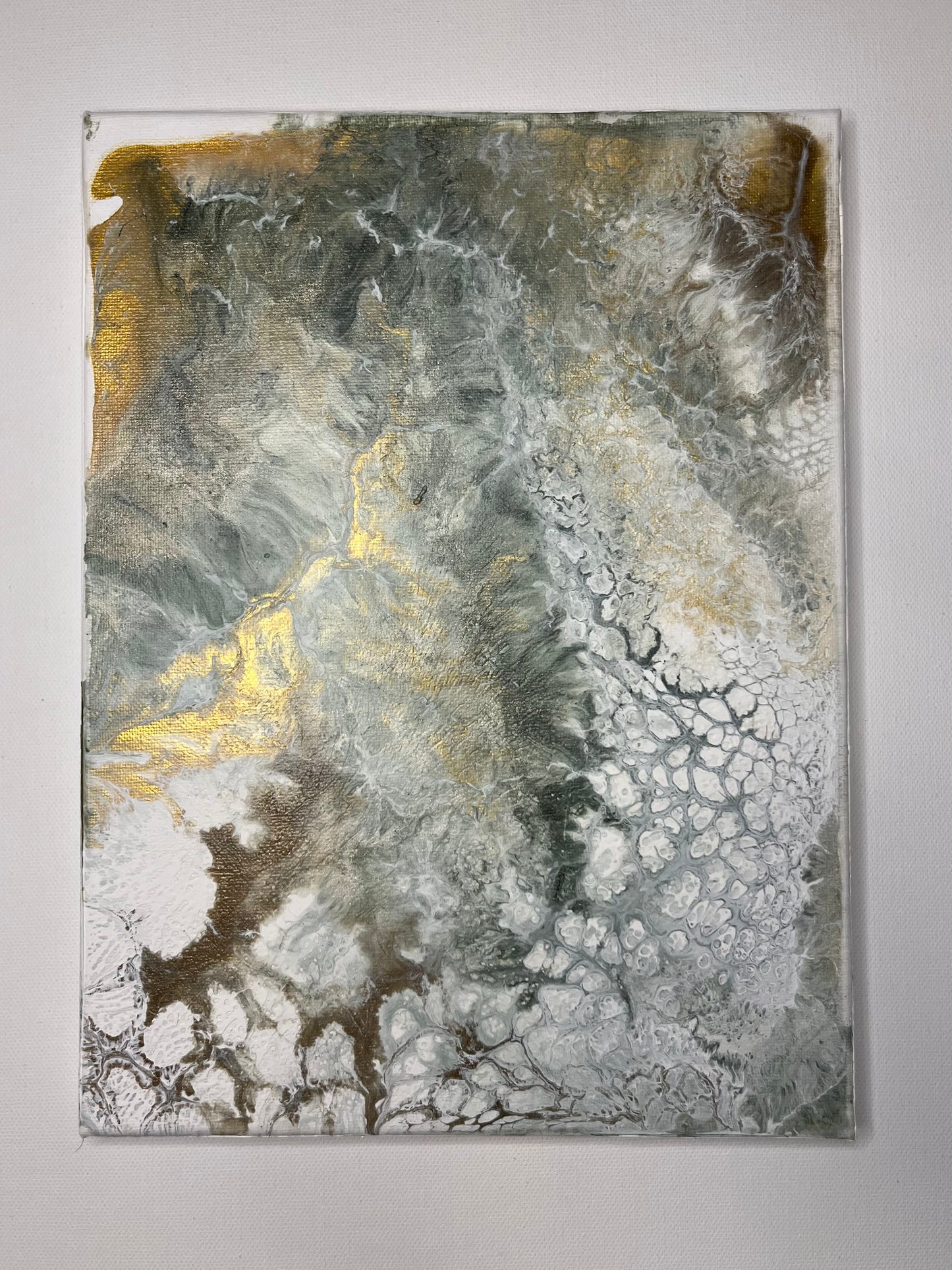 Earth #4 – ORIGINAL Acrylic Pouring Painting
