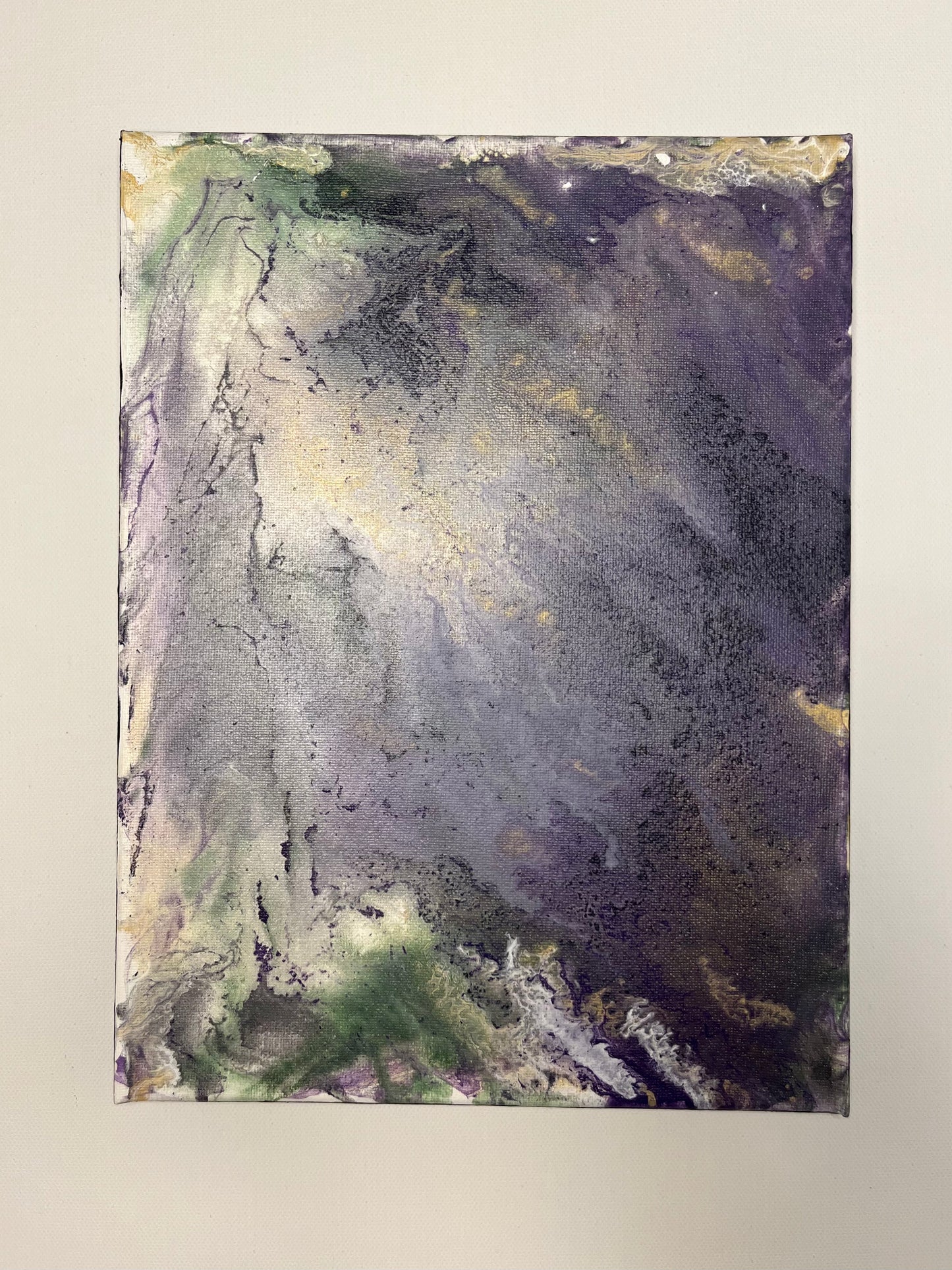 Fluorite #1 – ORIGINAL Acrylic Pouring Painting