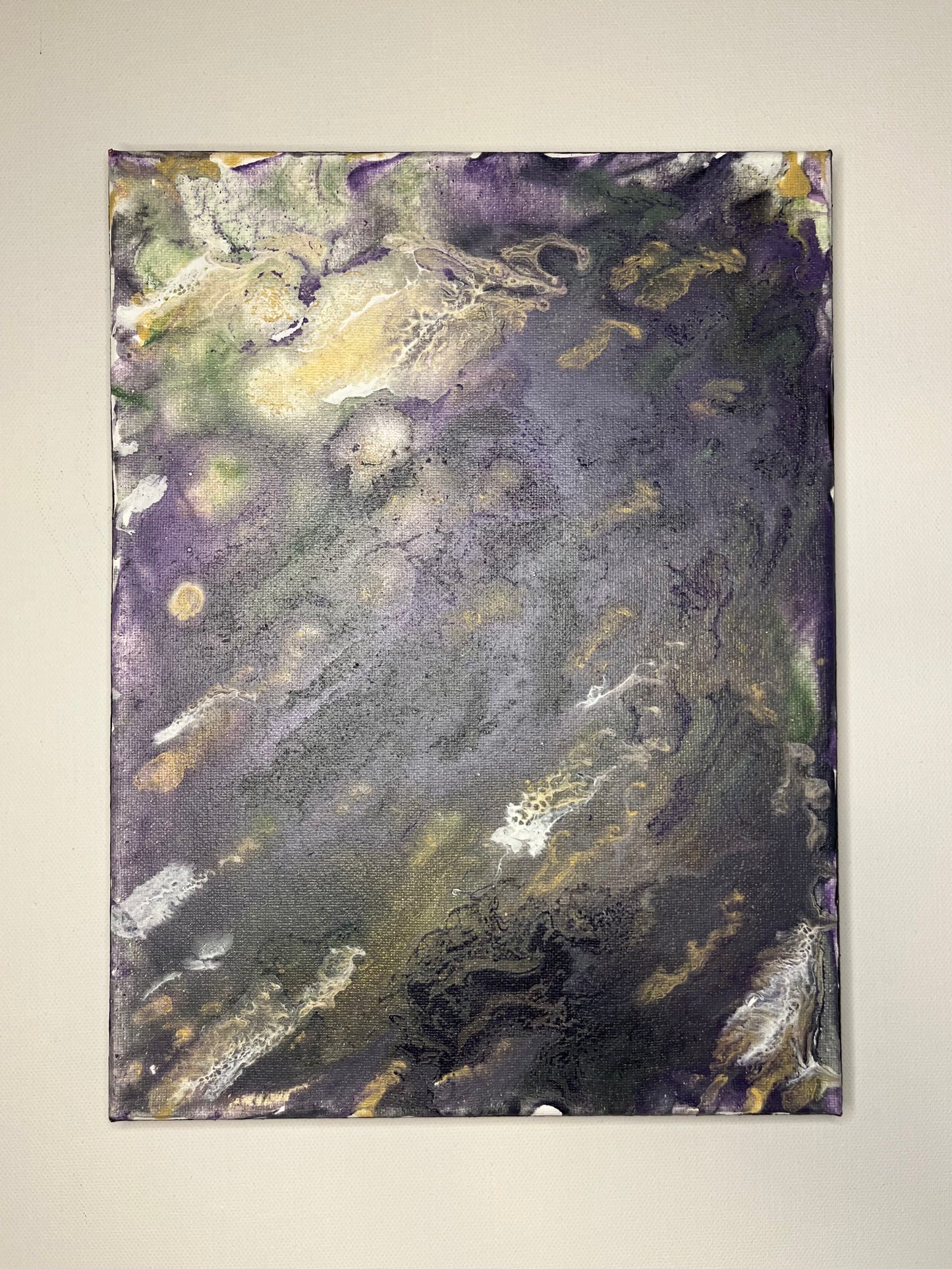 Fluorite #2 – ORIGINAL Acrylic Pouring Painting