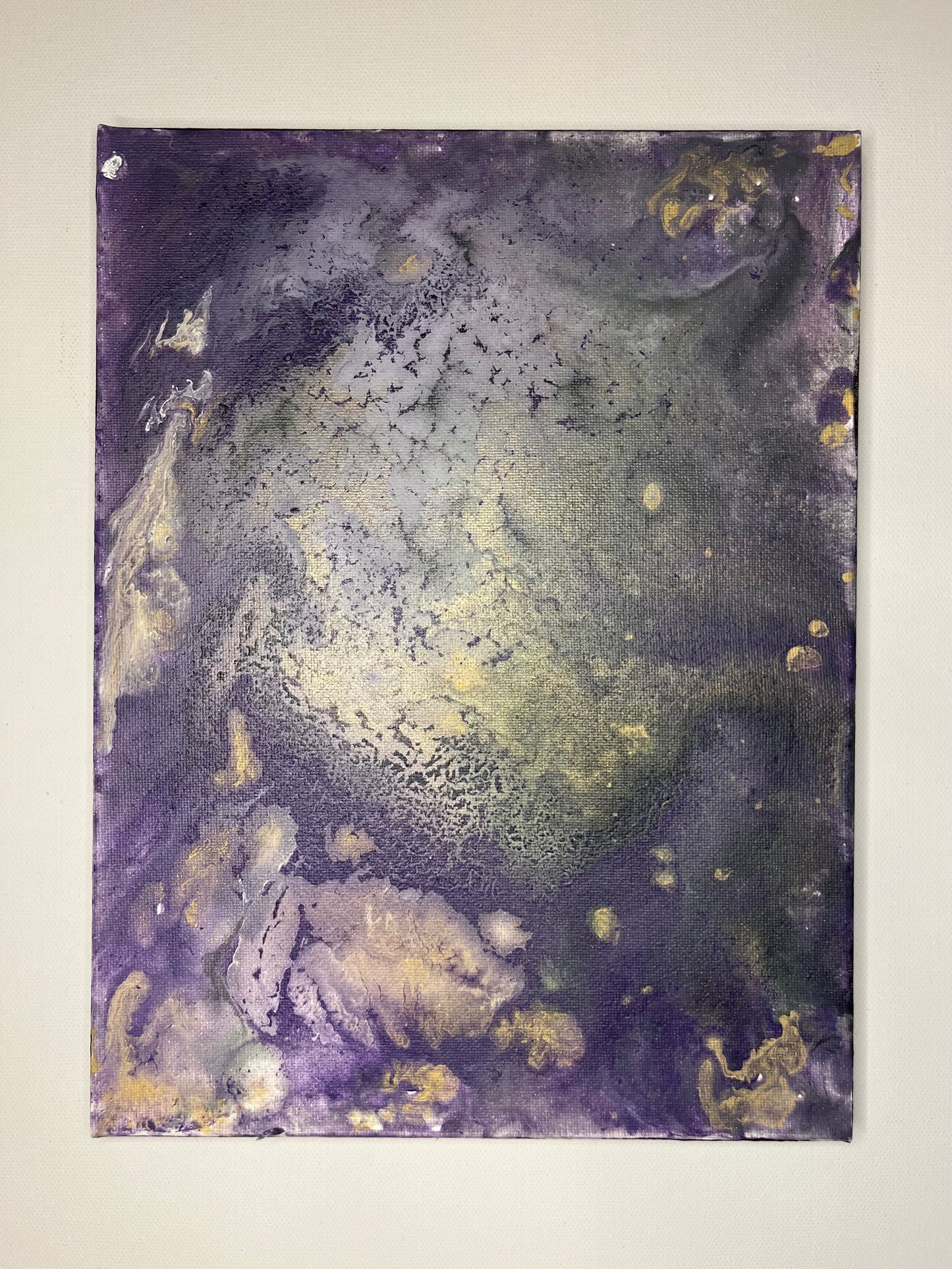 Fluorite #3 – ORIGINAL Acrylic Pouring Painting