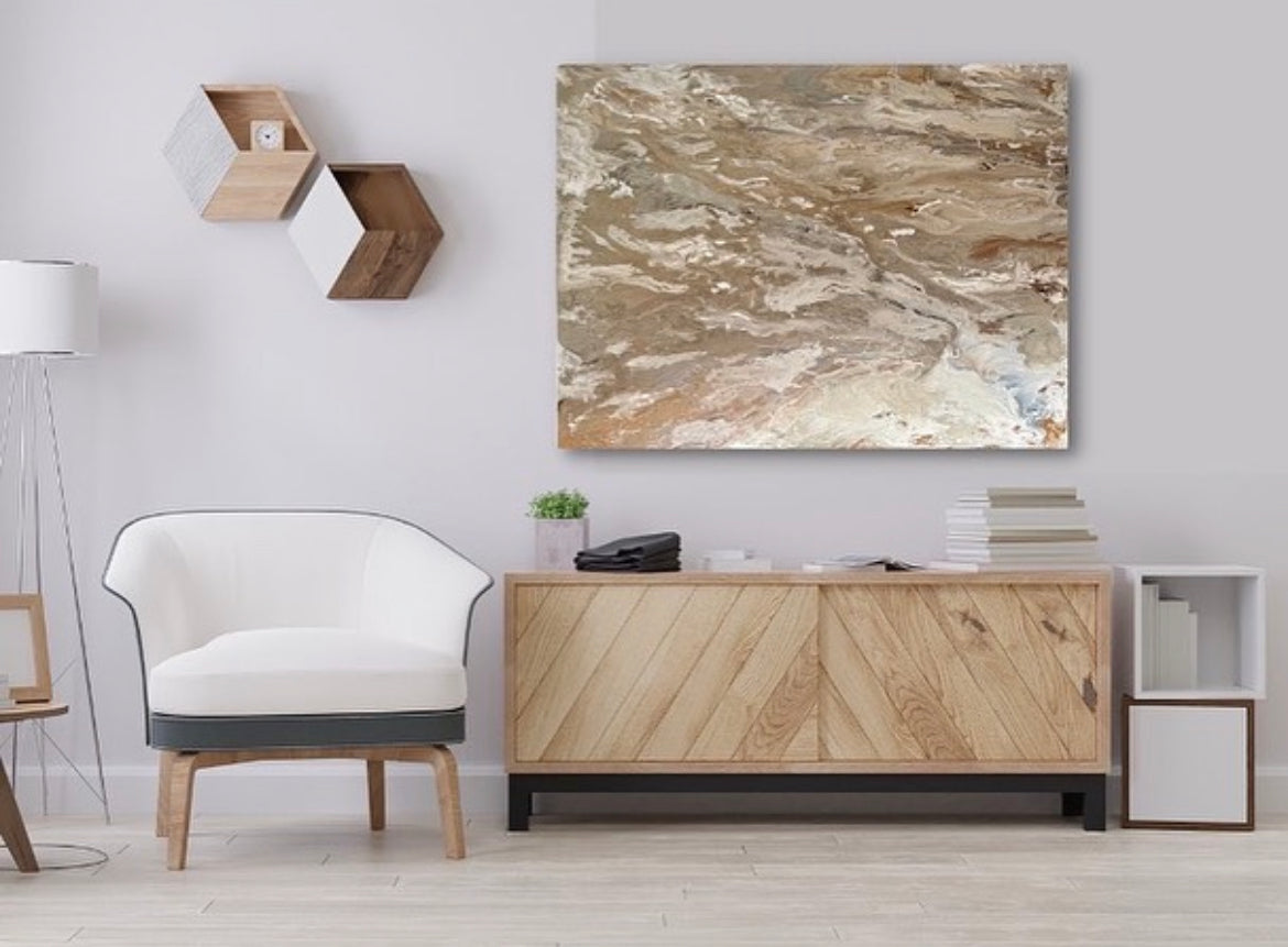 COMMISSION REQUEST - Pouring Painting