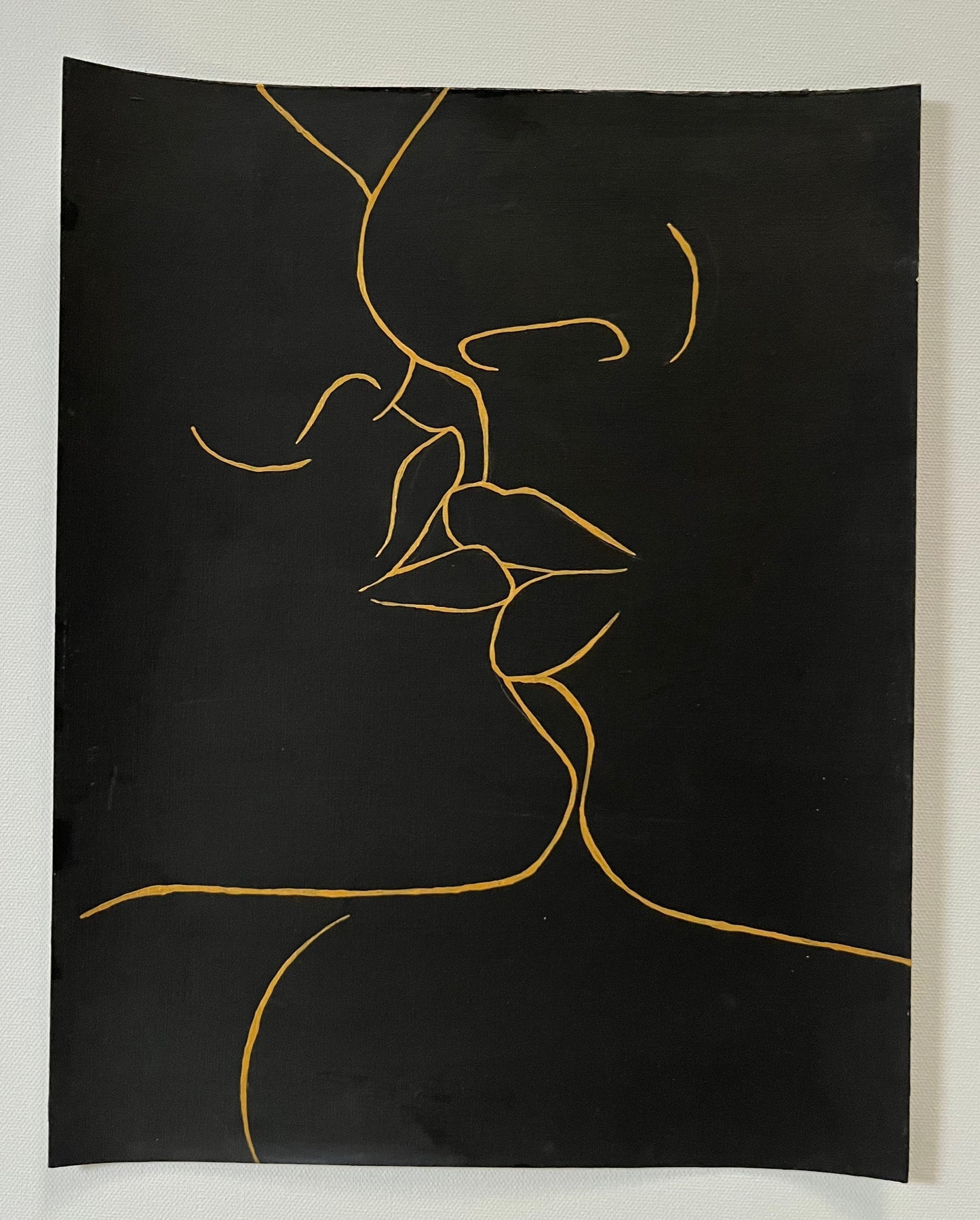 Golden Kiss – ORIGINAL Painting