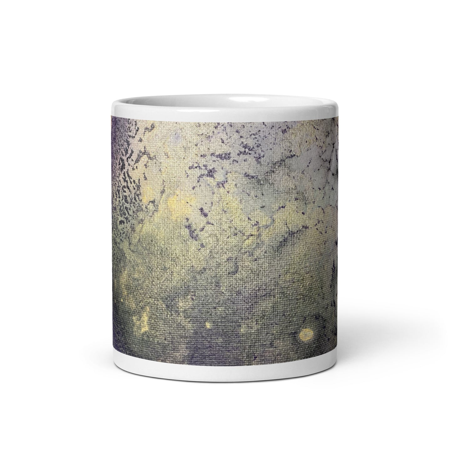 Fluorite #3 – White Glossy Mug