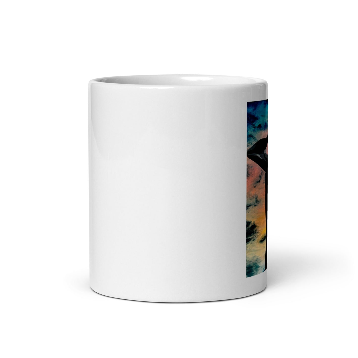 Sunset Dance – White Glossy Mug