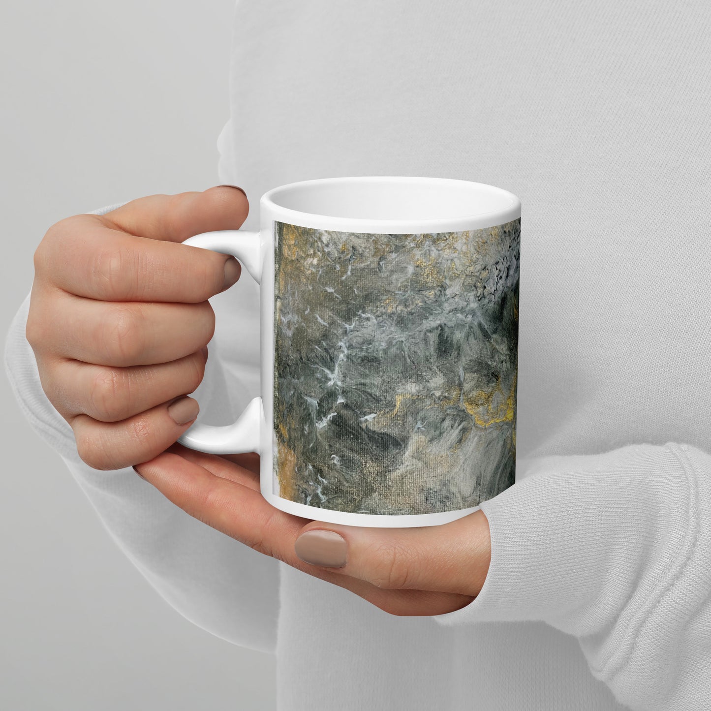 Earth #4 – White Glossy Mug