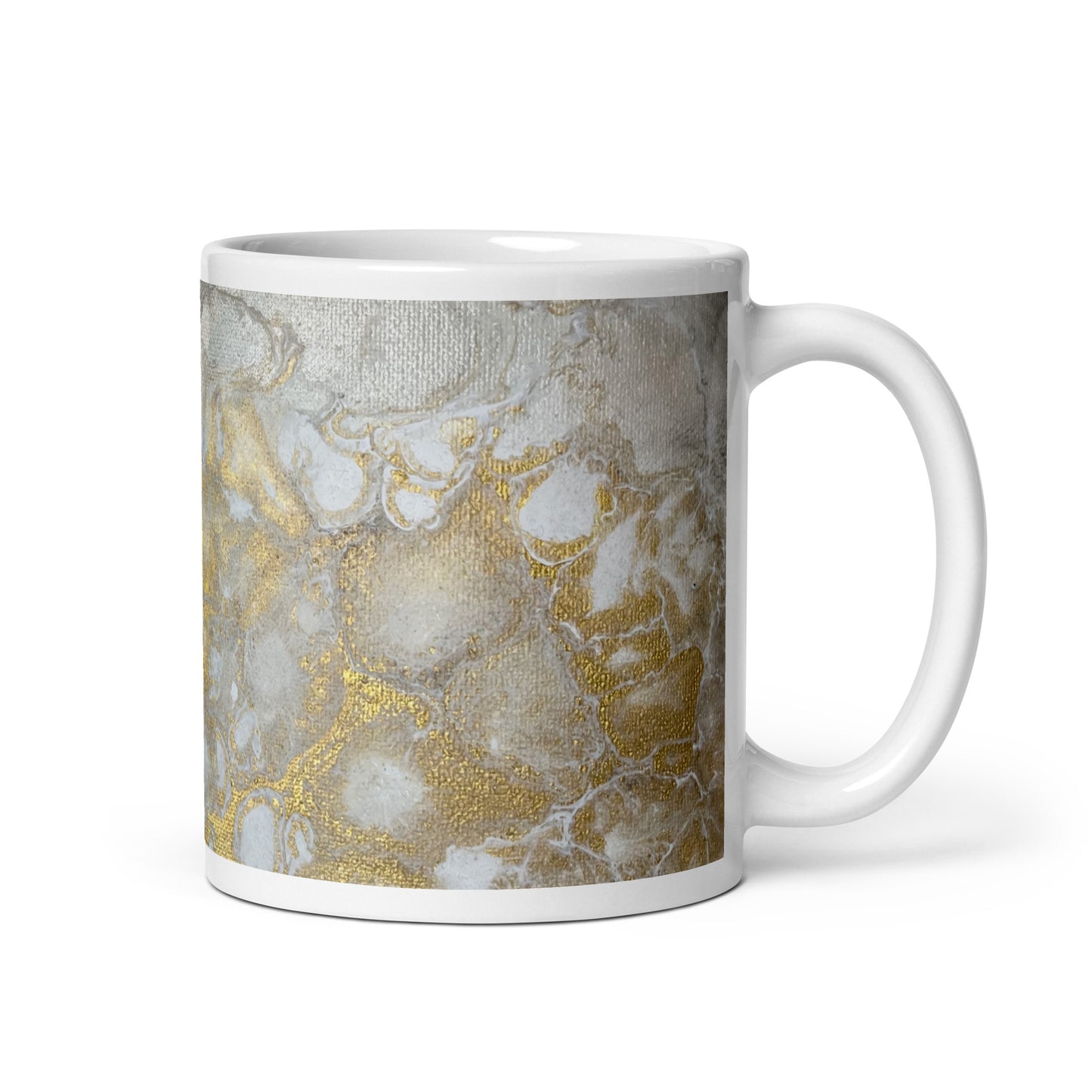 Sand #4 – White Glossy Mug