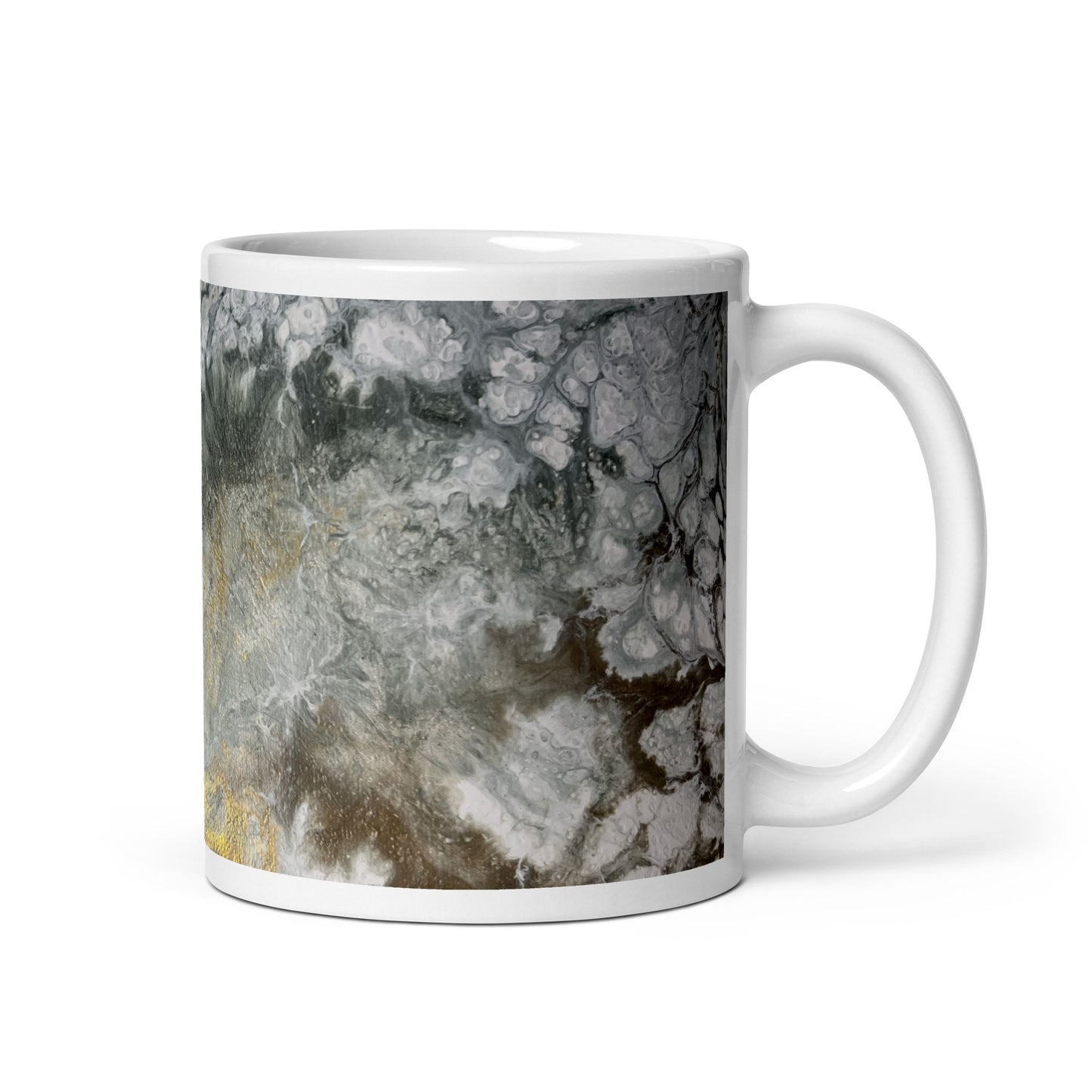 Earth #4 – White Glossy Mug