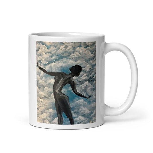 Sky Dance – White Glossy Mug