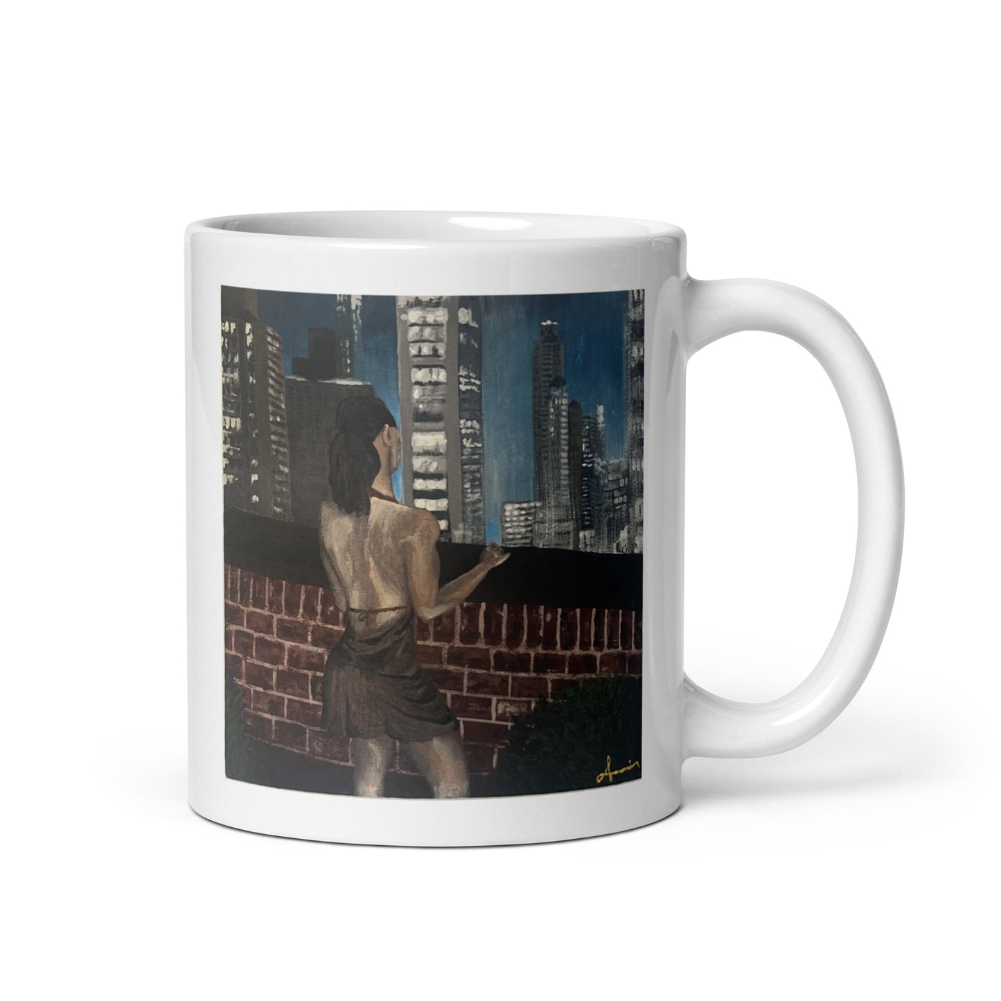 Sky High – White Glossy Mug