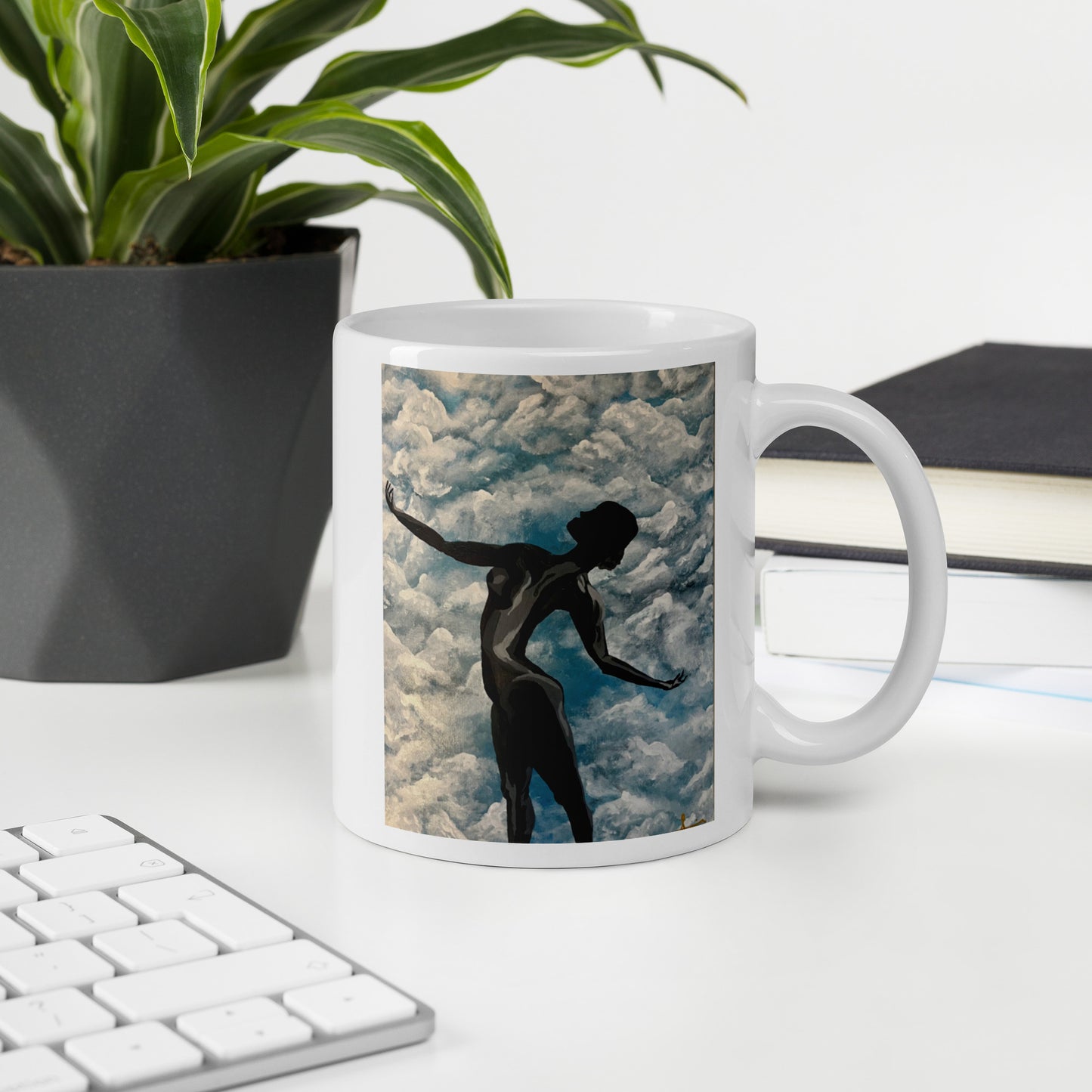 Sky Dance – White Glossy Mug