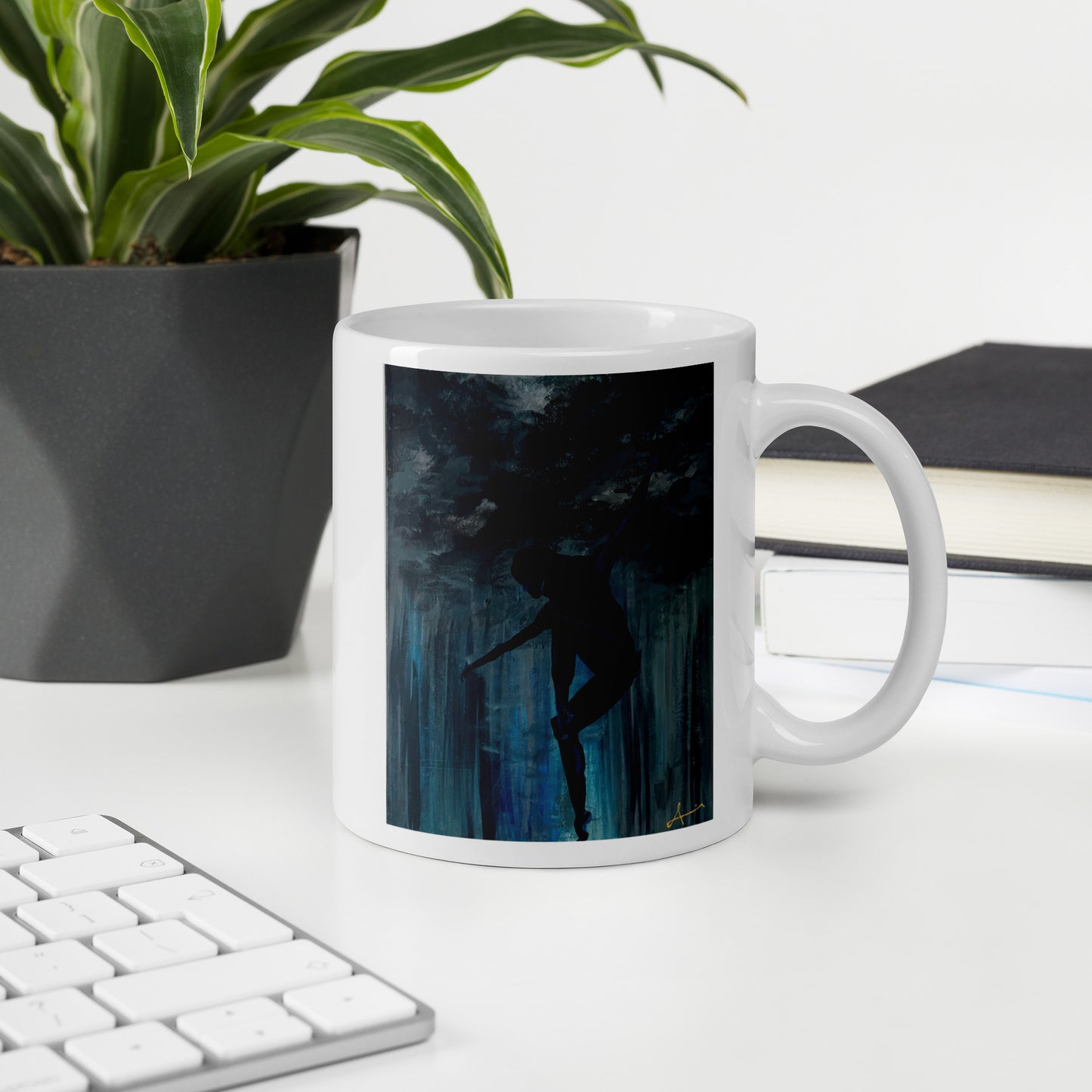 Storm Dance – White Glossy Mug