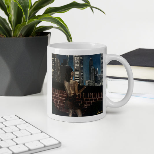 Sky High – White Glossy Mug