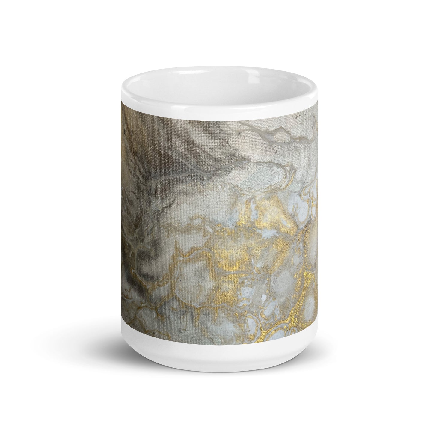 Sand #4 – White Glossy Mug