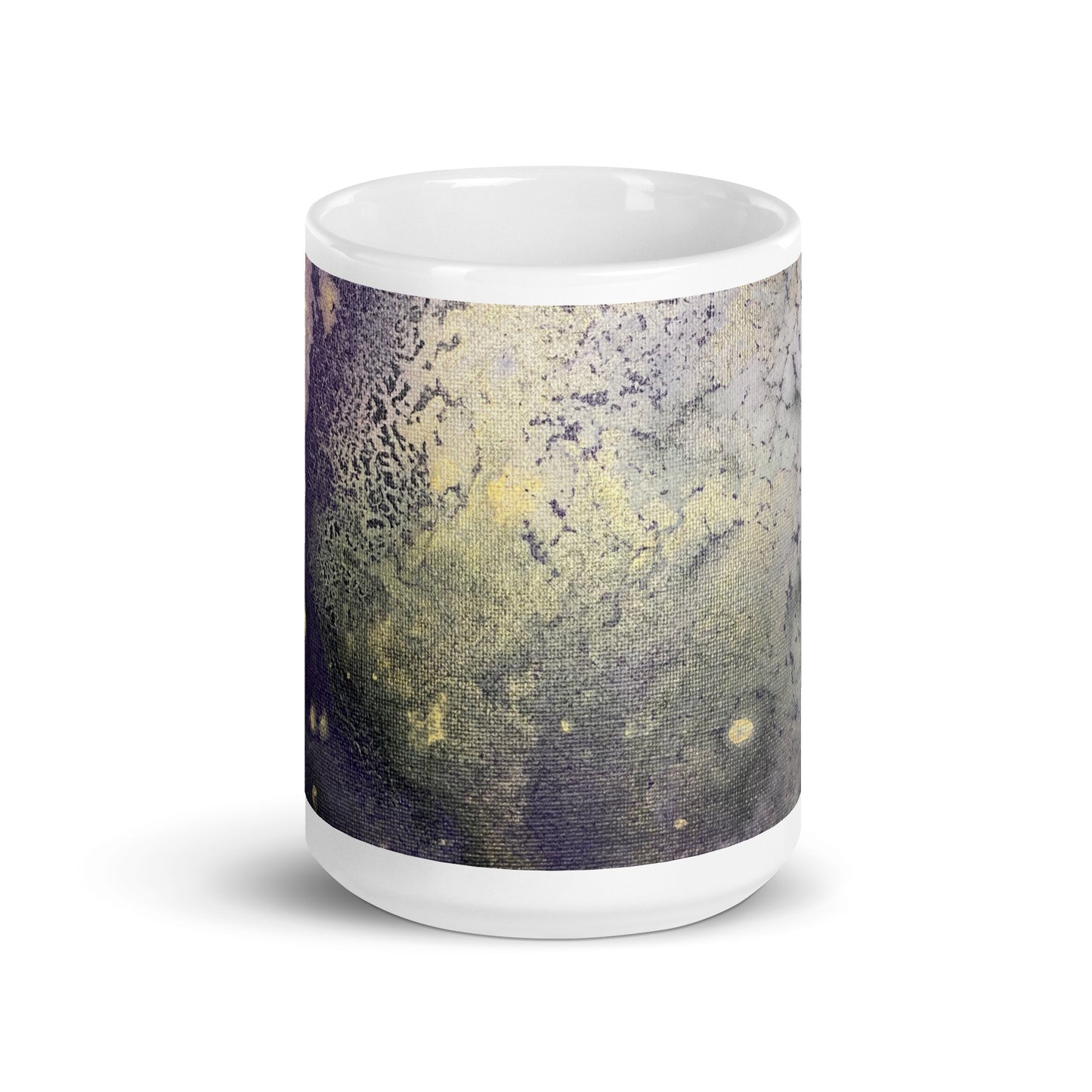 Fluorite #3 – White Glossy Mug