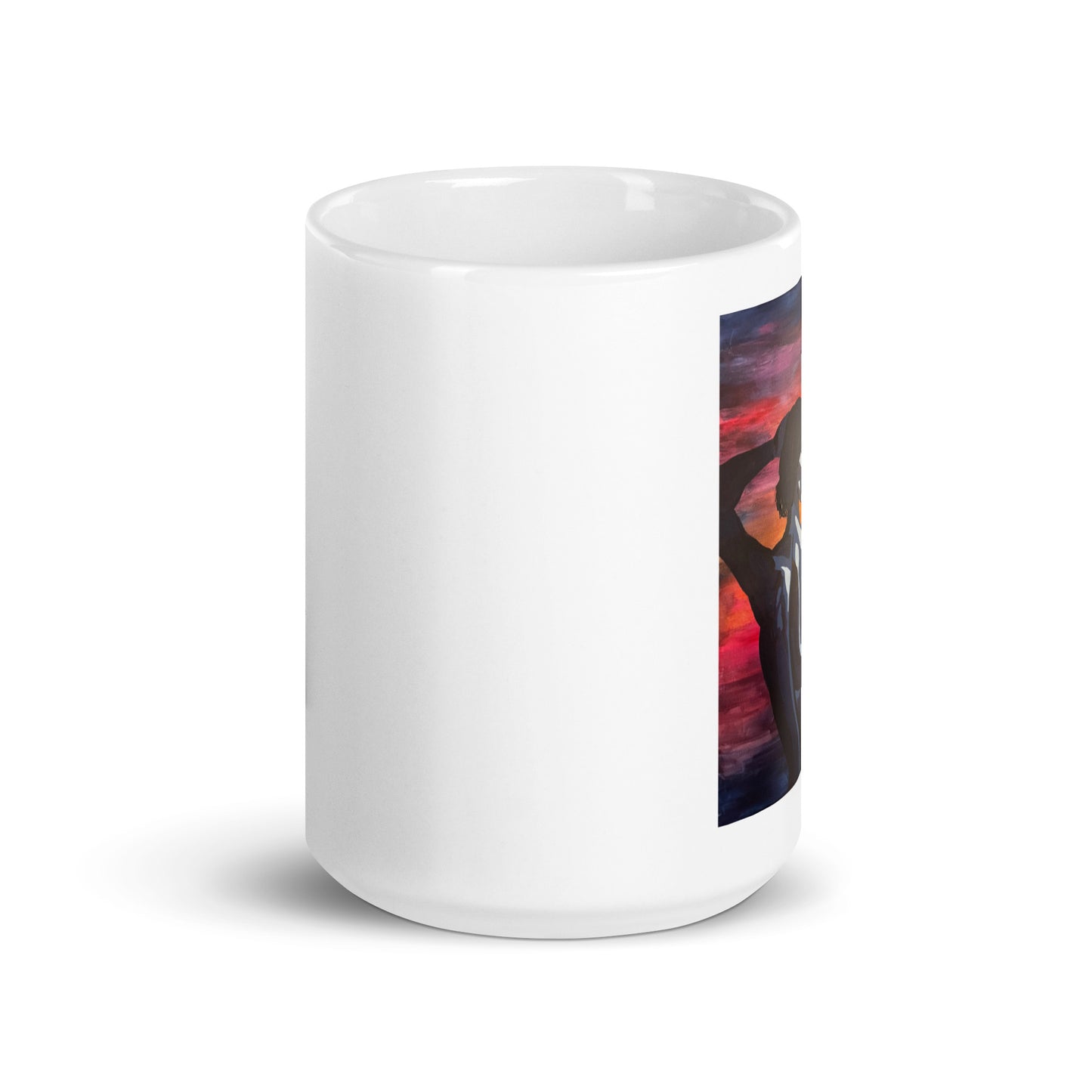 Sunrise Dance – White Glossy Mug