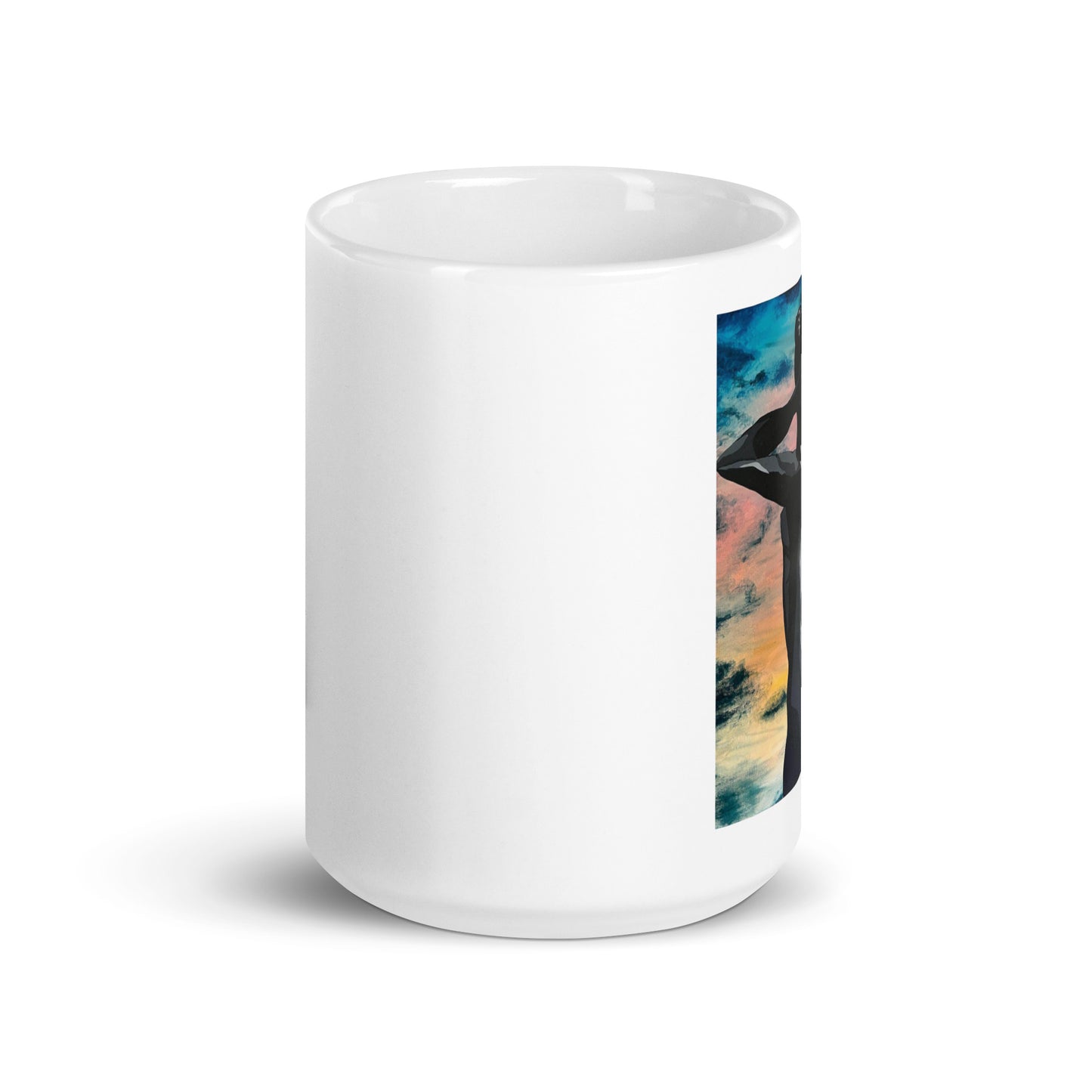 Sunset Dance – White Glossy Mug