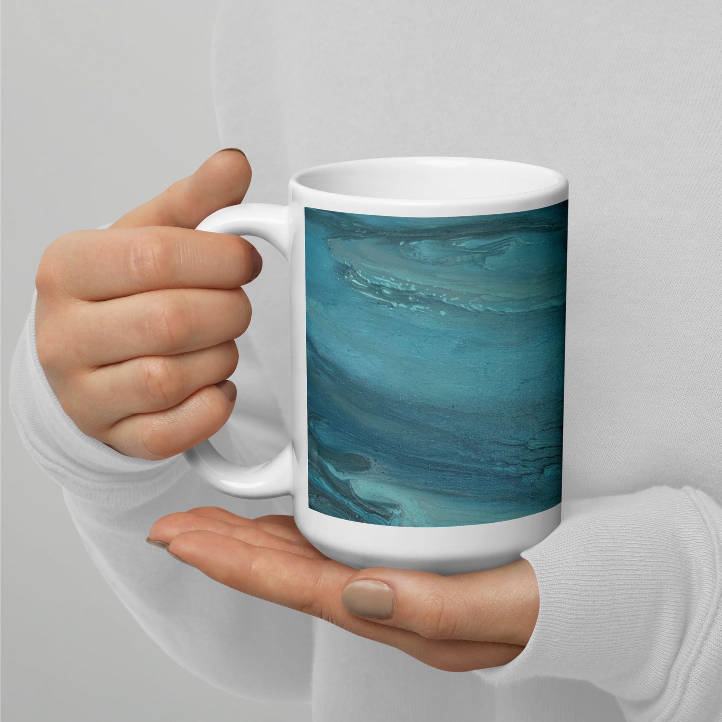 Sea Dream #2 – White Glossy Mug