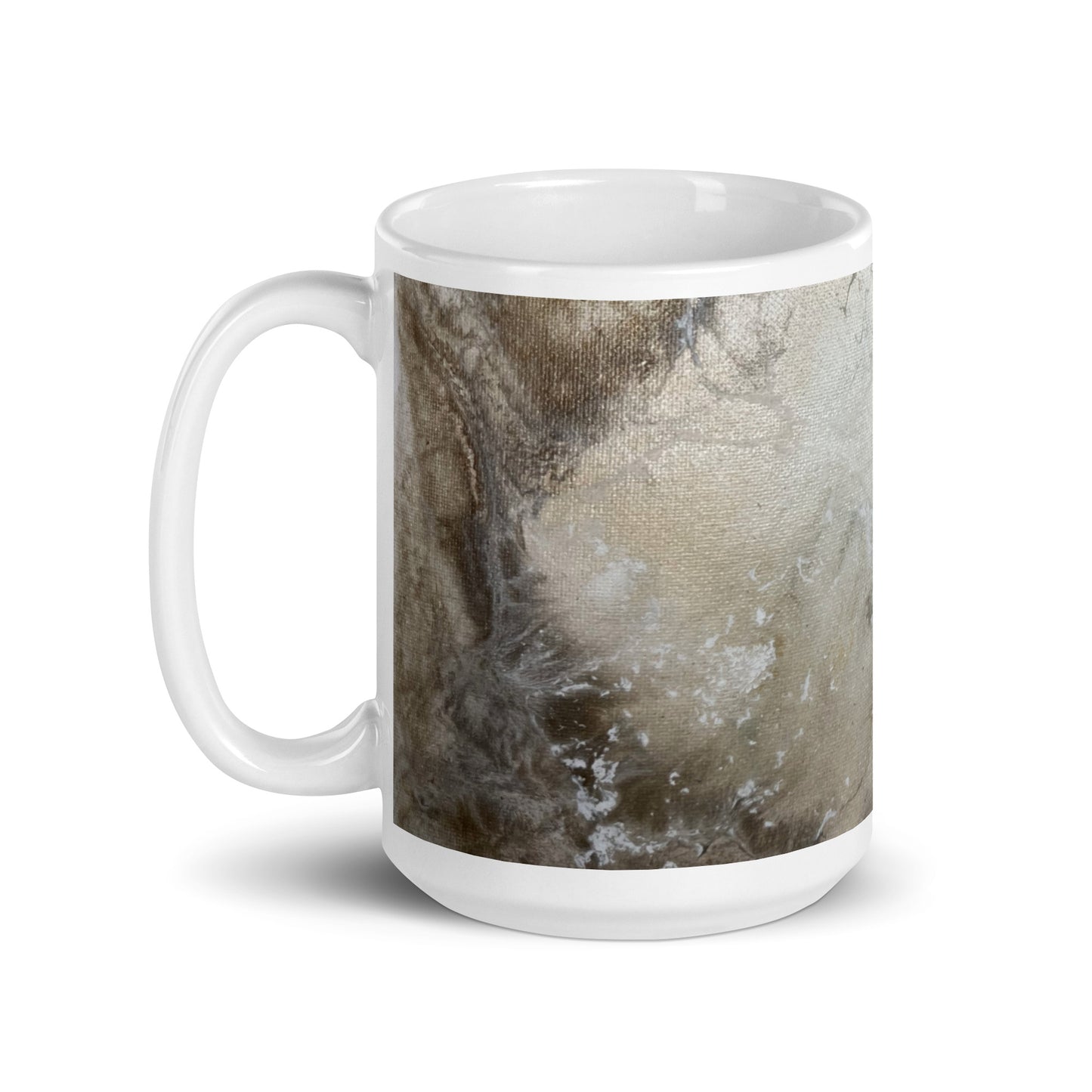 Sand #2 – White Glossy Mug