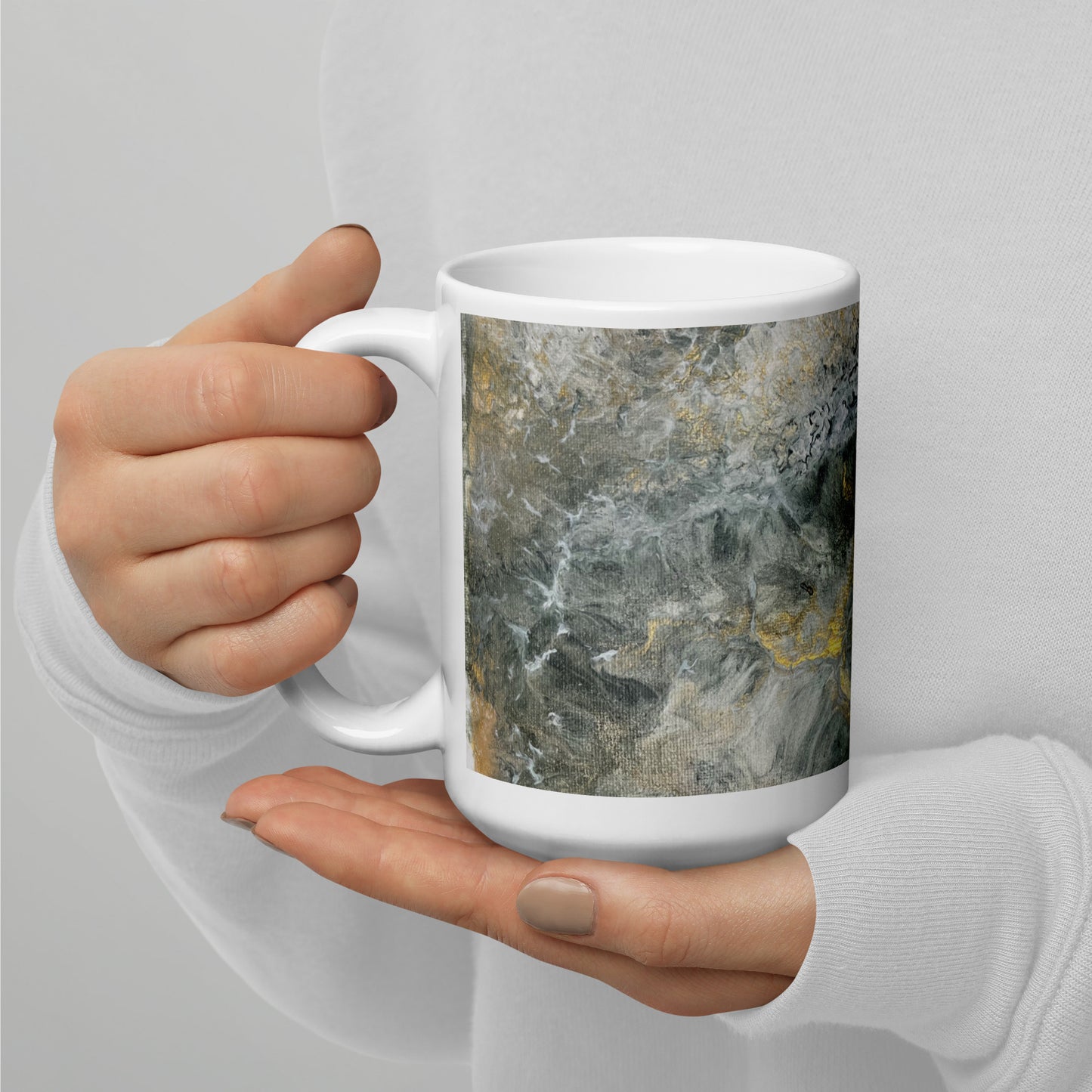 Earth #4 – White Glossy Mug