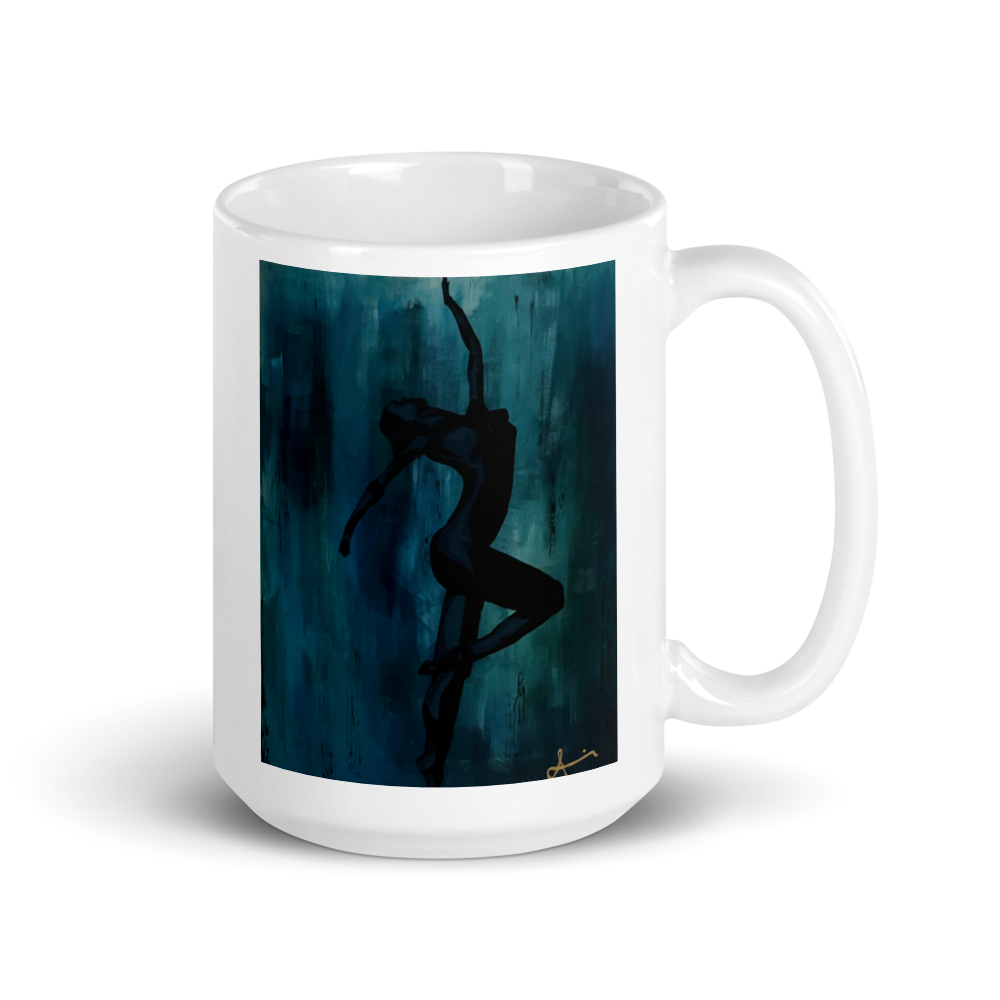 Rain Dance – White Glossy Mug