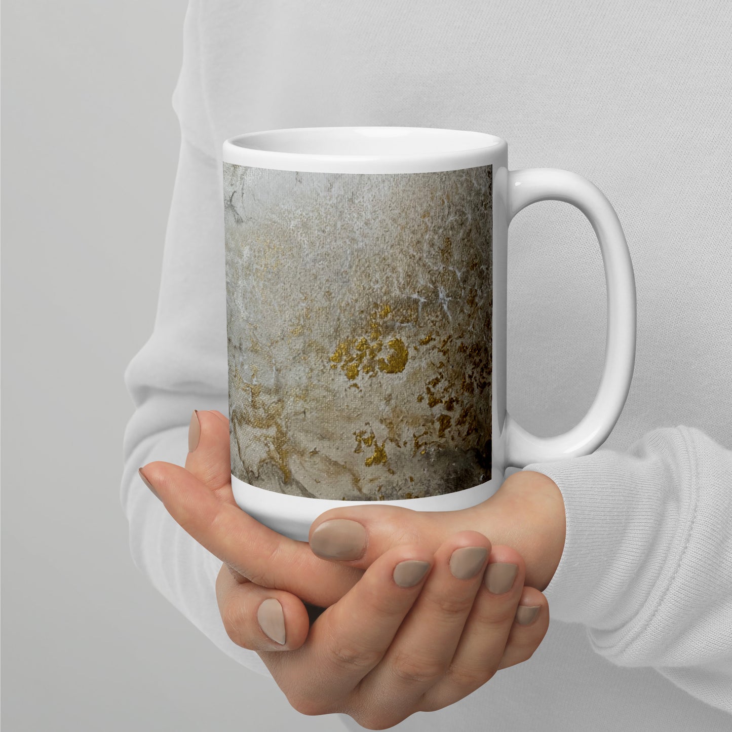 Sand #2 – White Glossy Mug