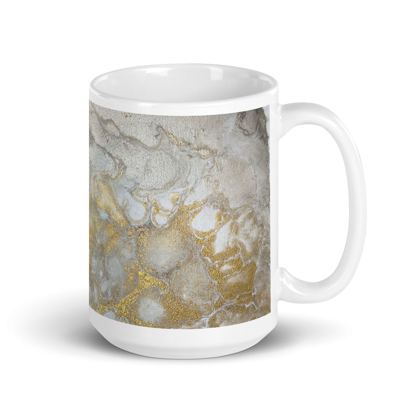 Sand #4 – White Glossy Mug