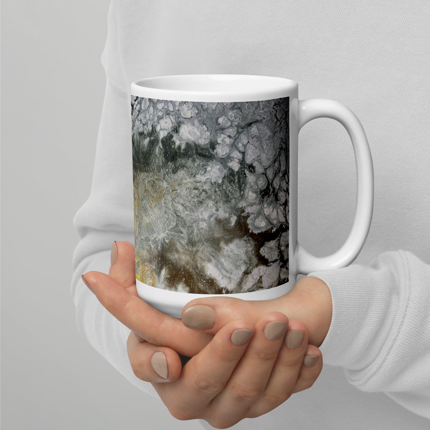 Earth #4 – White Glossy Mug