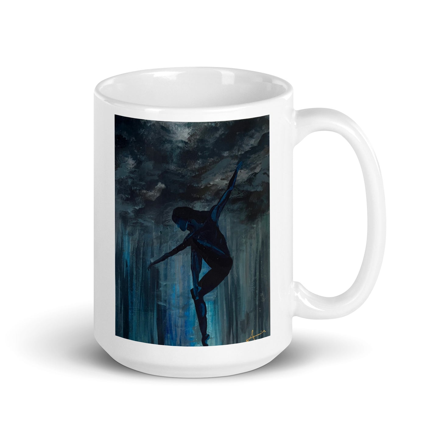 Storm Dance – White Glossy Mug