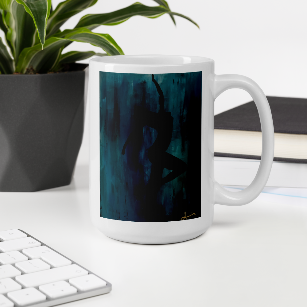 Rain Dance – White Glossy Mug