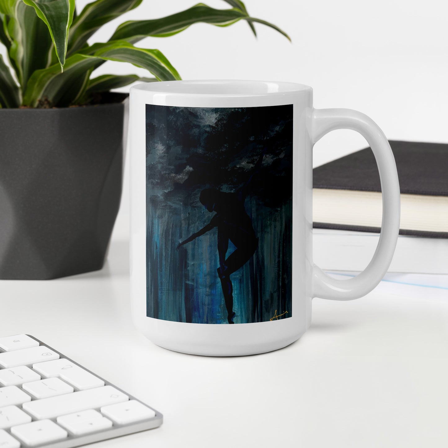 Storm Dance – White Glossy Mug