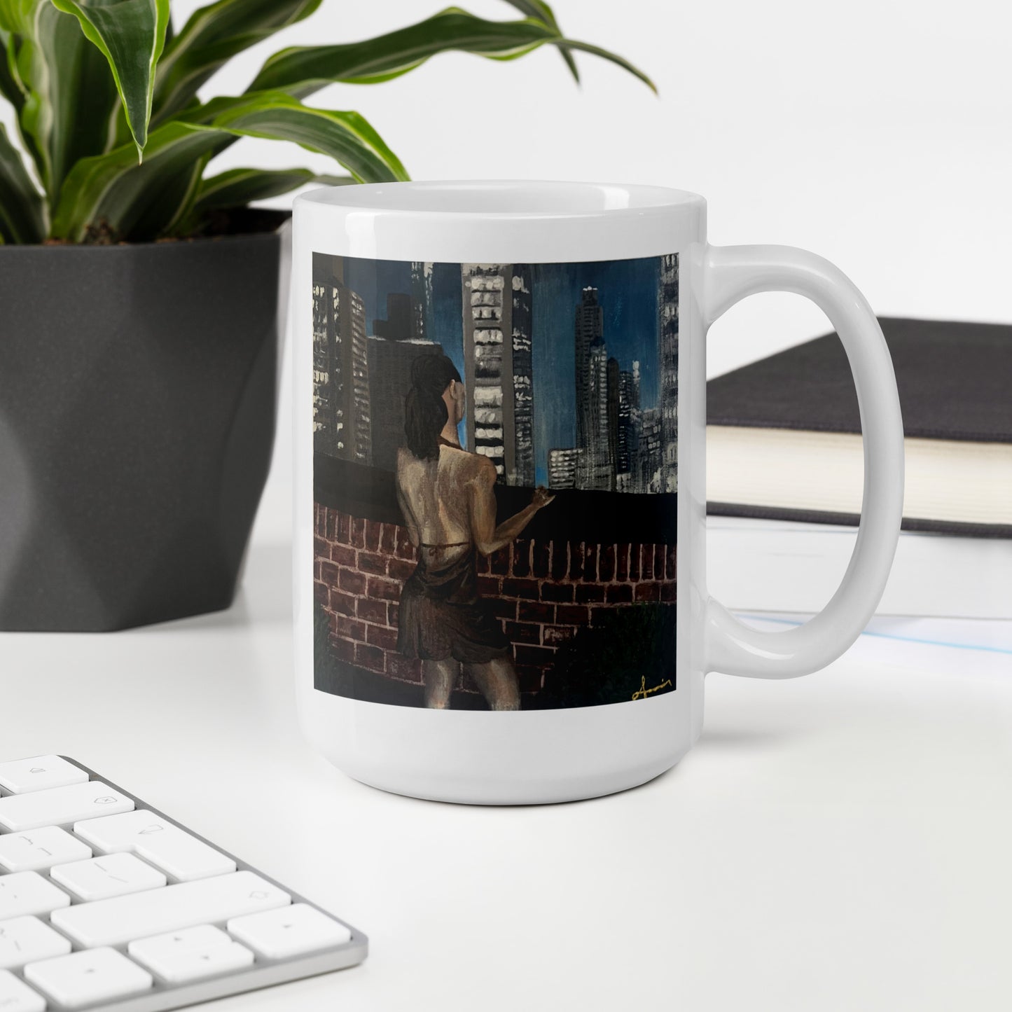 Sky High – White Glossy Mug