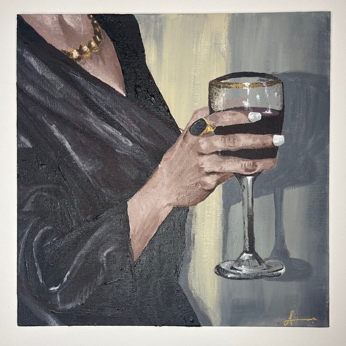 Satin Soirée - ORIGINAL Painting